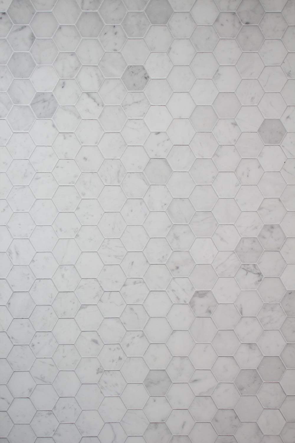 Bessie Bakes Marble Hexagon Tile Replicated Photography Backdrop 2 Feet Wide x 3 Feet Long 3 mm Thick