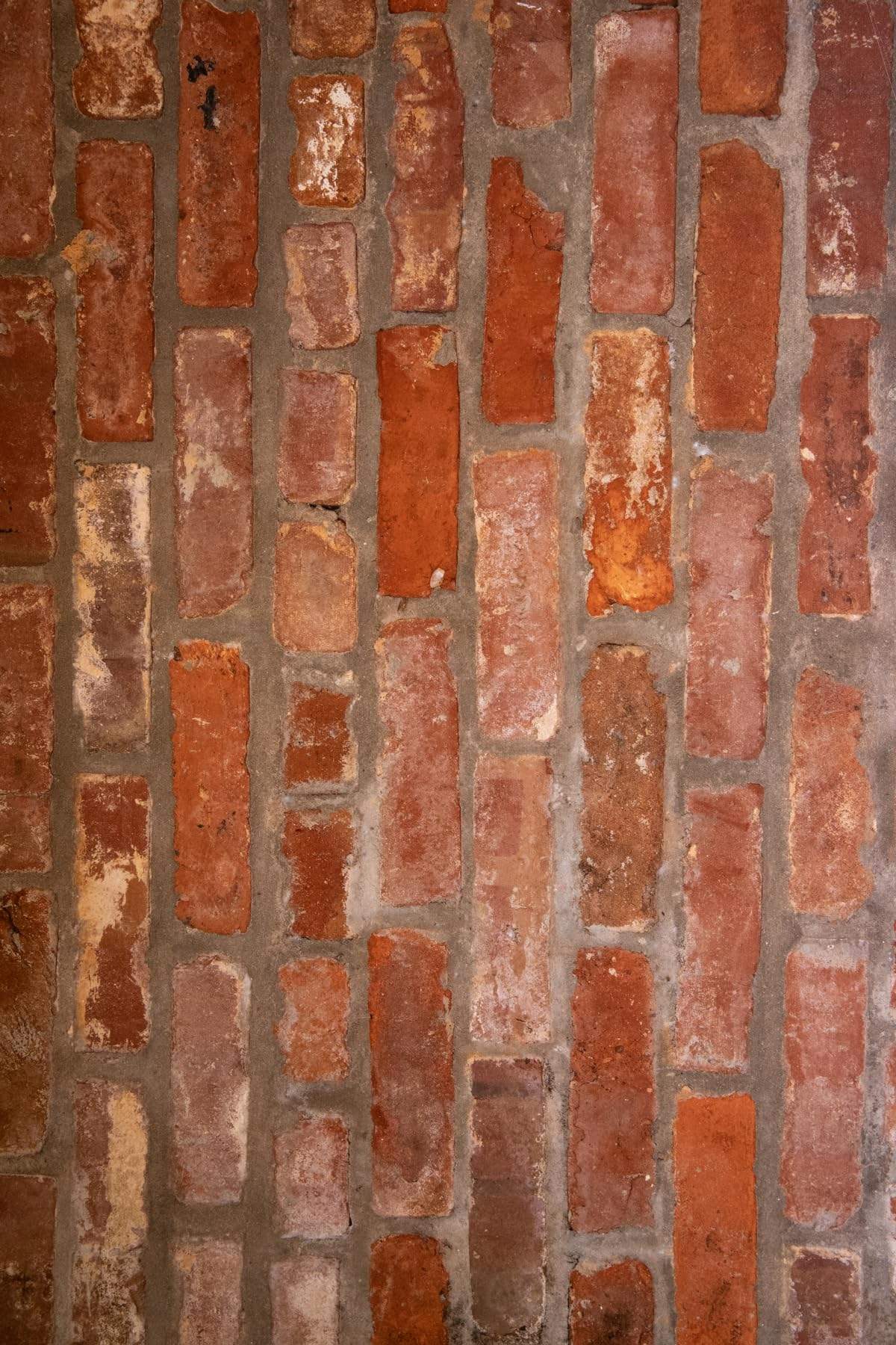 Bessie Bakes Red White Brick Replicated Photography Backdrop 2 Feet Wide x 3 Feet Long 3 mm Thick