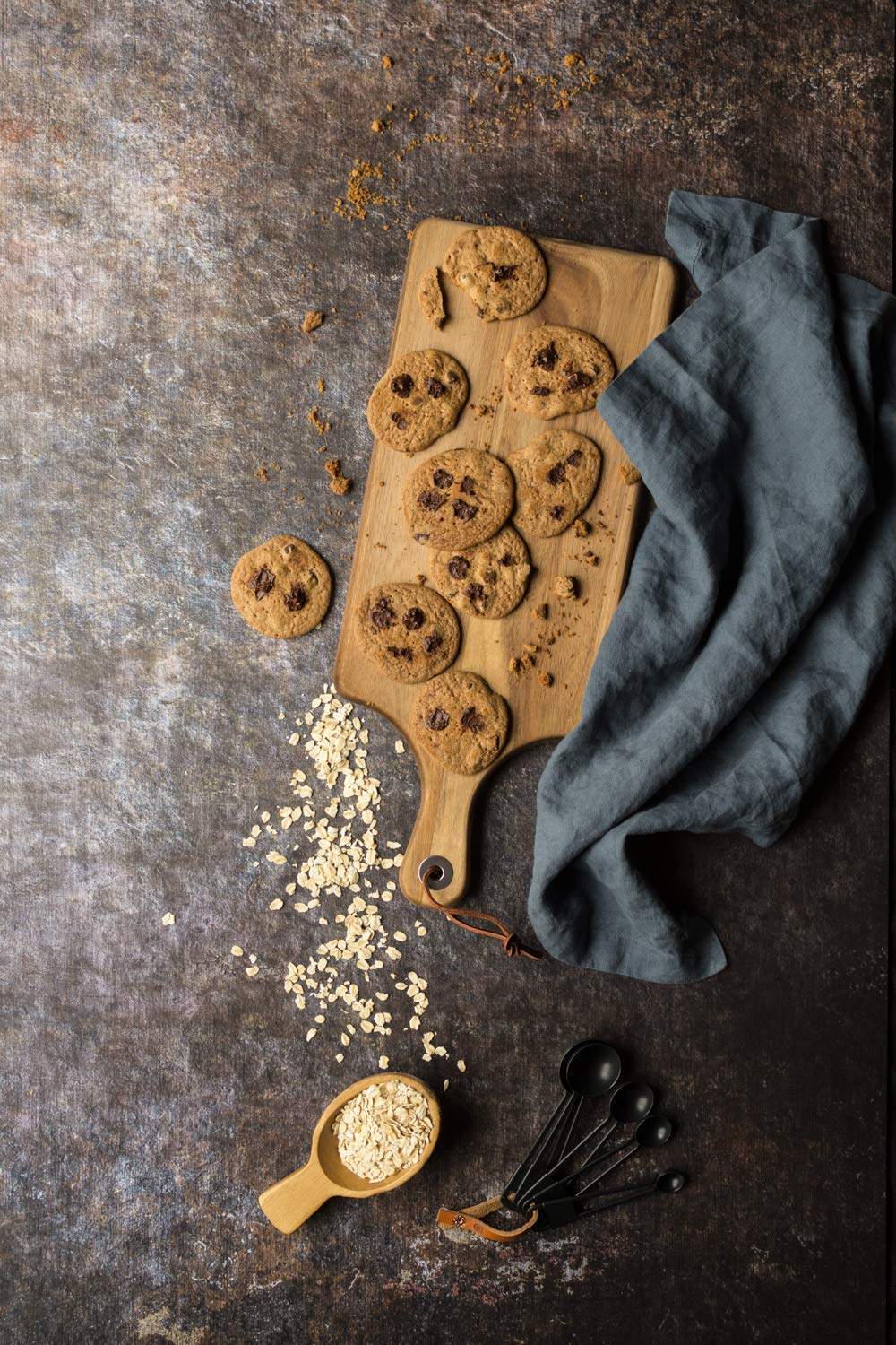 Bessie Bakes Super-Thin & Pliable Cookie Sheet Replicated Photography Backdrop 2 Feet Wide x 3 Feet Long