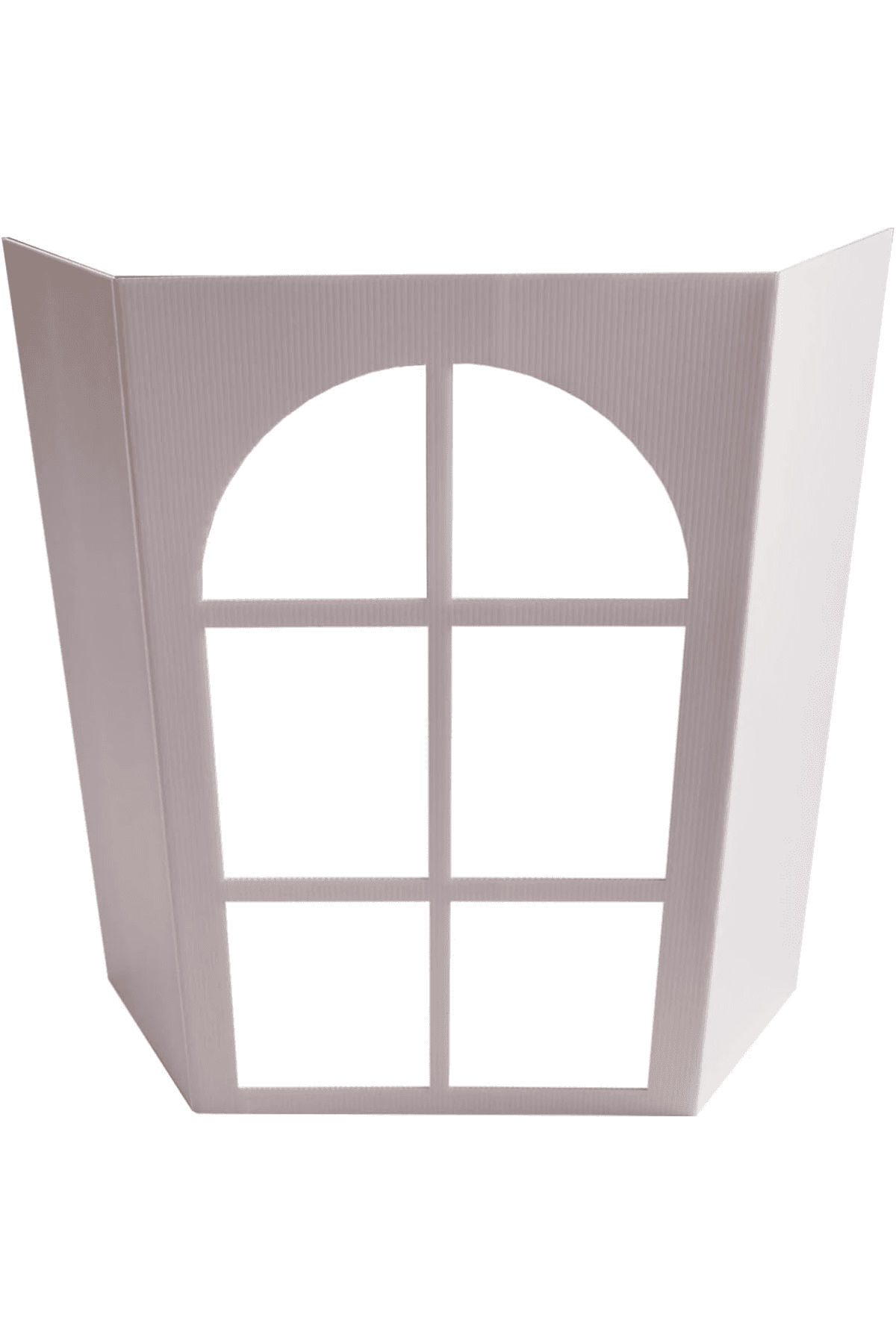 Self-Standing Large Arched Window Frame