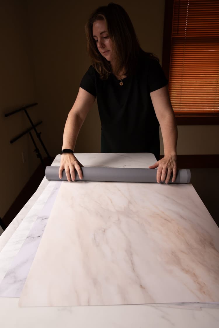 Marble 4-Pack - roll-up photography backdrop (24x36) - alternate view 6