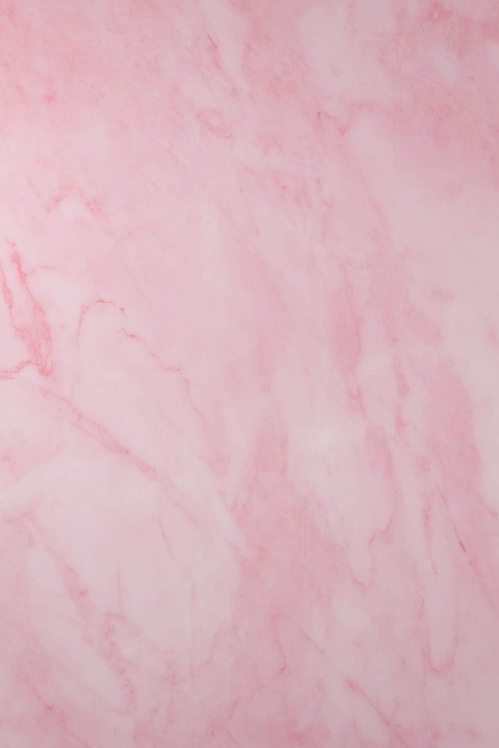 Bessie Bakes Super-Thin & Pliable Pink Marble Replicated Photography Backdrop 2 Feet Wide x 3 Feet Long