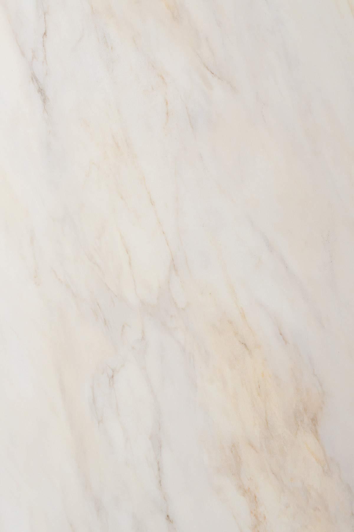 Bessie Bakes Super-Thin & Pliable Light Beige Marble Replicated Photography Backdrop 2 Feet Wide x 3 Feet Long