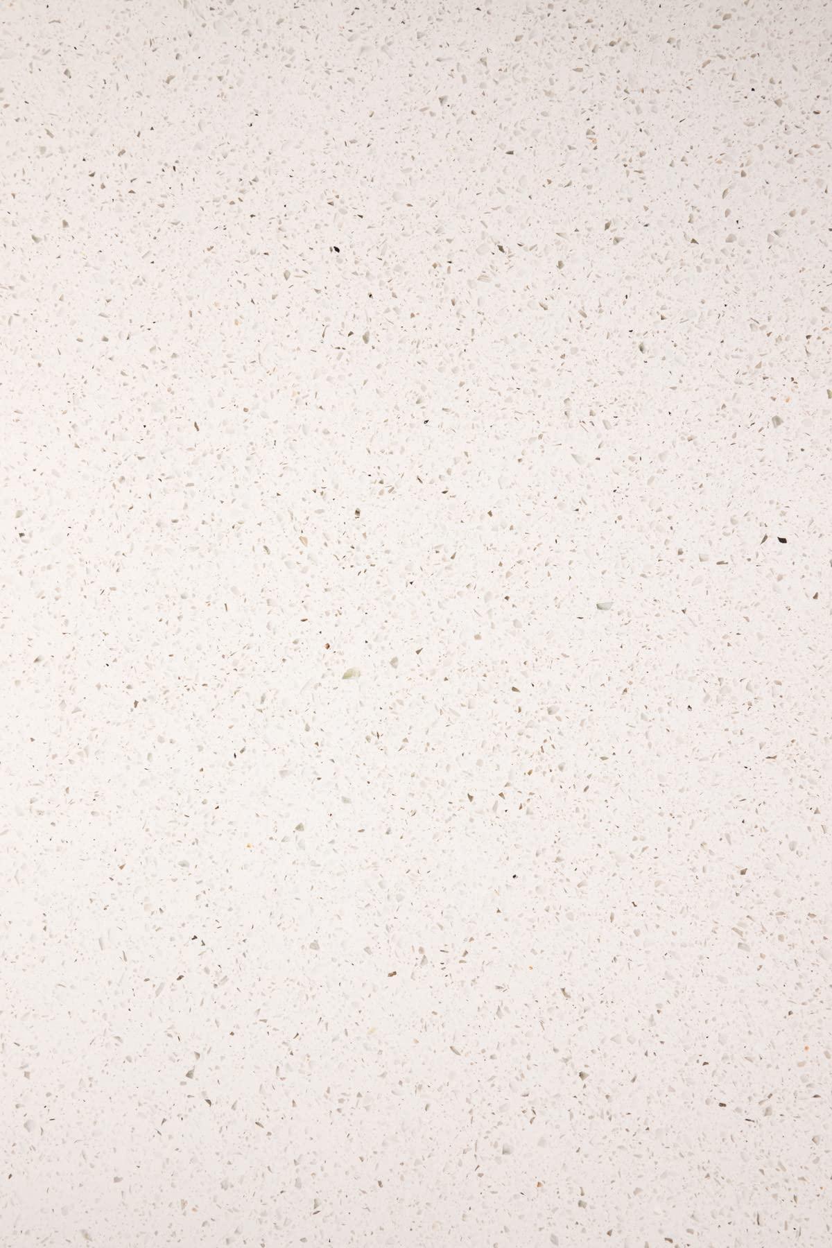 Bessie Bakes White Terrazzo Replicated Photography Backdrop 2 Feet Wide x 3 Feet Long