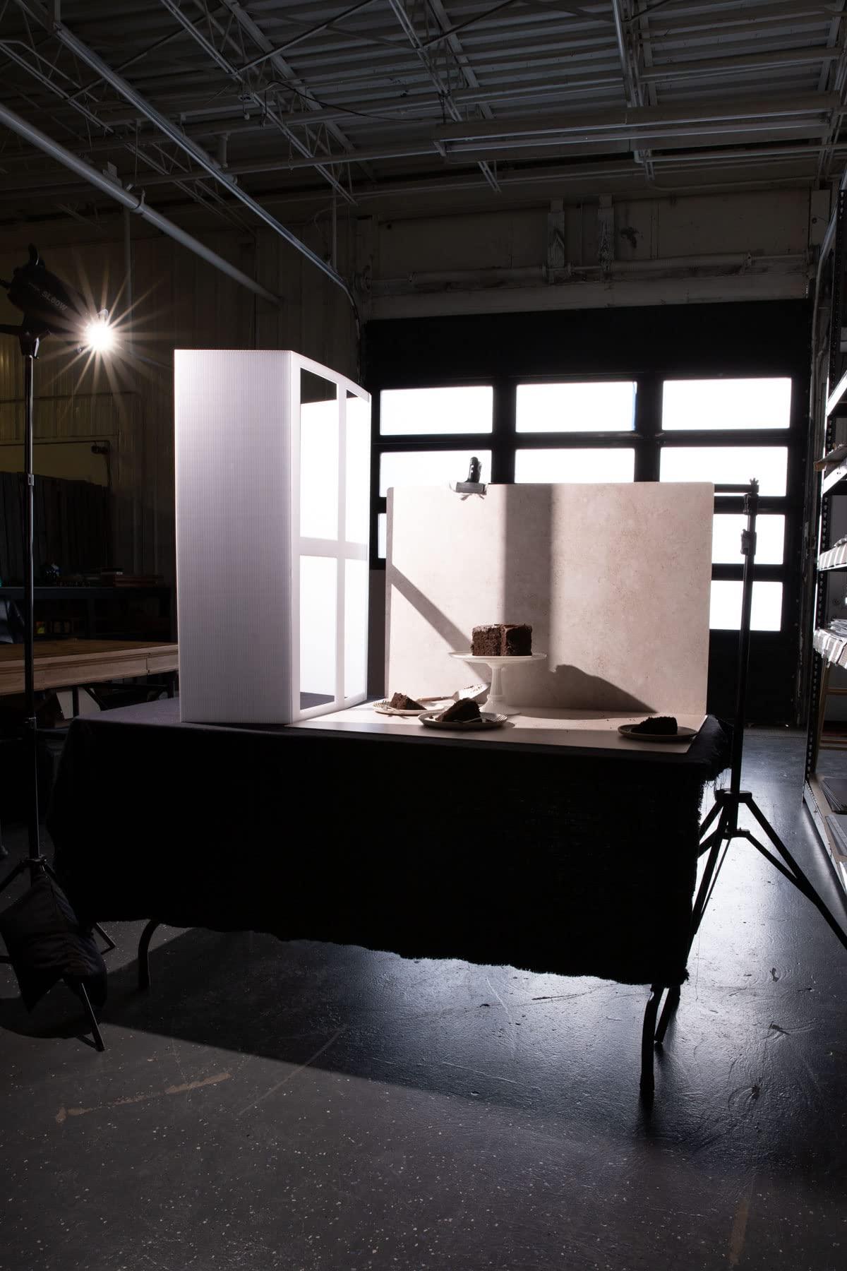 Bessie Bakes Large Self-Standing Faux Traditional Window Frame for Photography