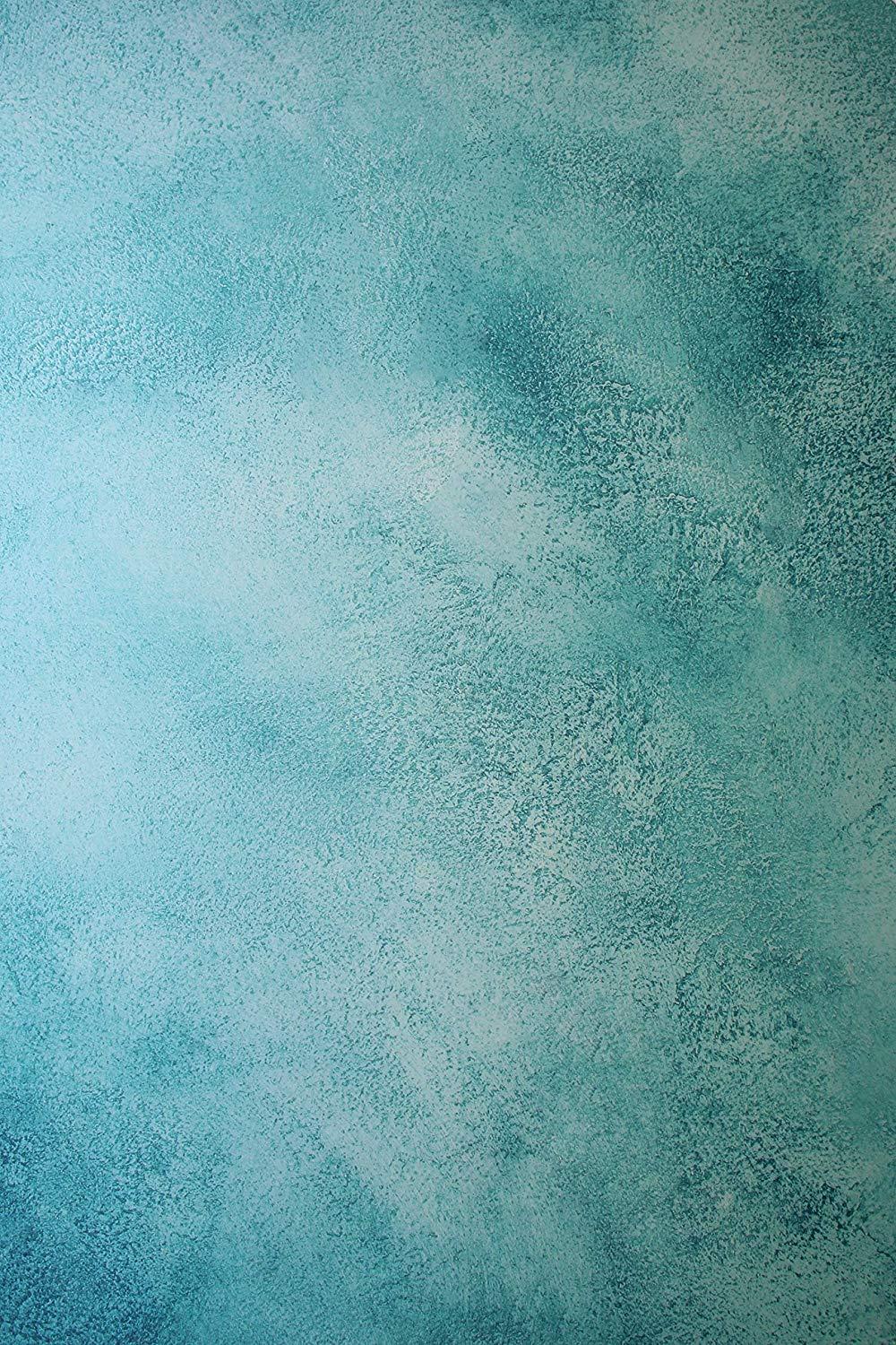 Bessie Bakes Turquoise Blue Green Replicated Photography Backdrop 2 Feet Wide x 3 Feet Long