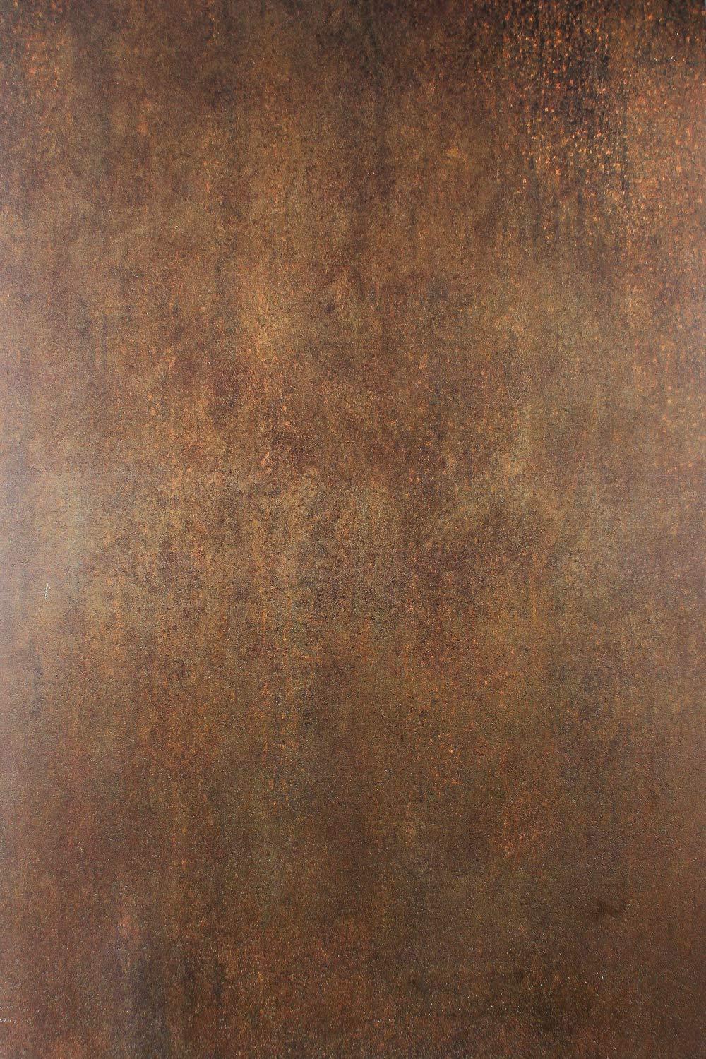 Bessie Bakes Super-Thin & Pliable Rusty Metal Replicated Photography Backdrop 2 Feet Wide x 3 Feet Long